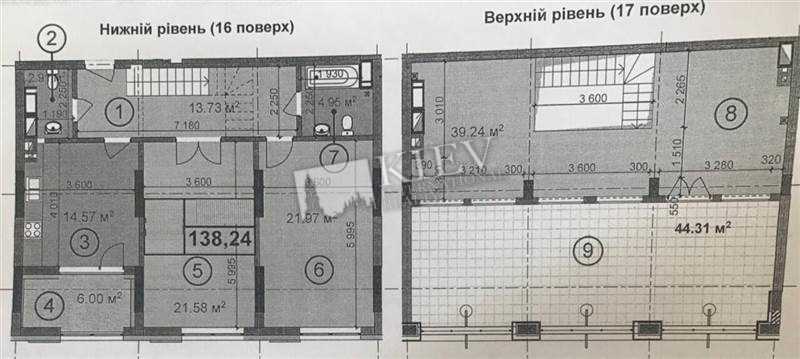 ул. Лейпцигская 13 Аренда Квартир Киев Долгосрочно 17780