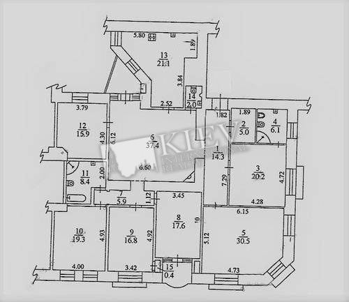 ул. Владимирская 61/11 Продам Квартиру в Киеве 17227