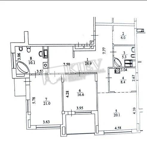 ул. Драгомирова 20 А Продажа Квартир в Киеве 17446